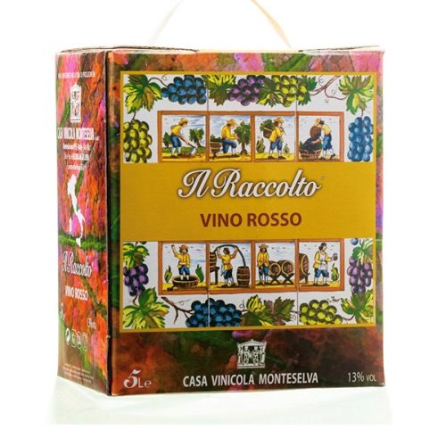 Montepulciano Box wino włoskie czerwone 5L wytrwne BIB