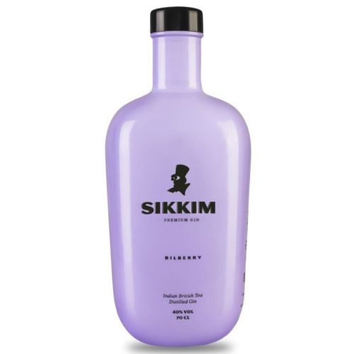 Odkryj Sikkim Gin Bilberry 40% 0,7L.